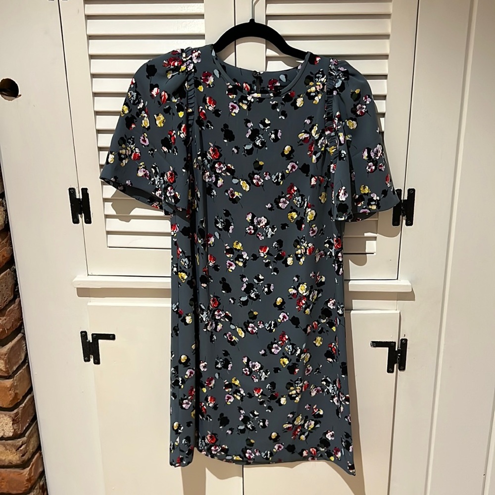 Ann Taylor floral shift dress
